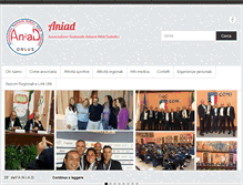 Tablet Screenshot of aniad.org